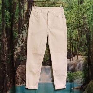 American Eagle Outfitters Slim Straight White Jeans